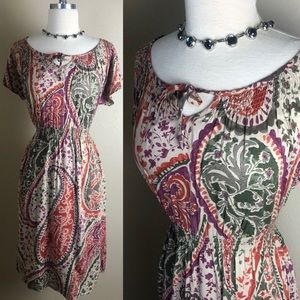 Sonoma Boho Style Dress Size M
